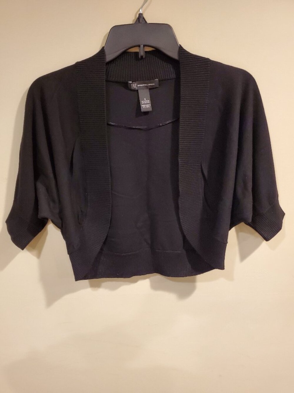 I.N.C Black Sweater Shrug - Size S